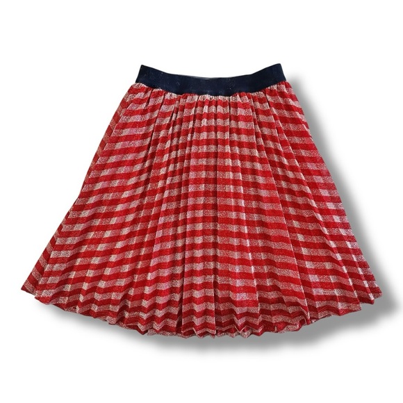 Little Marc Jacobs | Pleated Metallic Skirt (6) - Picture 2 of 8